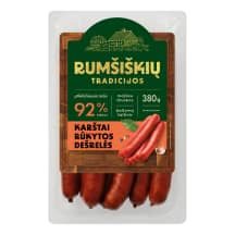 K. r. KLASIKINĖS dešrelės RUMŠIŠK., a.r., 380 g