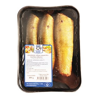 Karštai rūkytos silkių nugarėlės DAUPARŲ ŽUVIS, 400 g