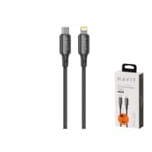 Kabelis HAVIT C-L silikono 30W DOT 6281, 2 m
