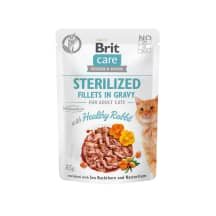 Kačių ėd. BRIT CARE RABBIT, 85 g