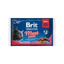 Kačių ėd. BRIT PREMIUM BY NATURE, mės., 400 g