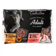 Kačių ėd. NUTRIB. višt., verš. pad., 4 x 100 g
