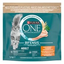 Kačių ėd. PURINA ONE ADULT, su višt., 1.4 kg