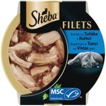 Kačių ėd. SHEBA FILLETS, su višt. tun., 60 g