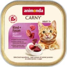 Kačių ėdalas ANIMONDA CARNY su jautiena, 85 g