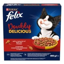 Kačių ėdalas FELIX D. DELICIOUS su jaut., 800 g