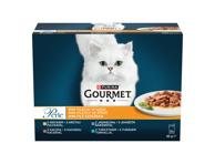 Kačių ėdalas GOURMET PERLE, įvairių skonių, 12x85g, 1.02 kg