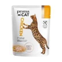 Kačių ėdalas PRIMA CAT tunas sriuboje, 40 g