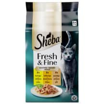 Kačių ėdalas SHEBA MINI su paukšt., 6 x 50 g