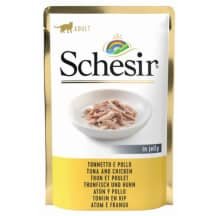 Kačių ėdalas su tunu ir vištiena SCHESIR, 85 g