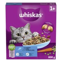 Kačių ėdalas su tunu WHISKAS ADULT, 800 g