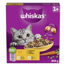 Kačių ėdalas su vištiena WHISKAS ADULT, 800 g