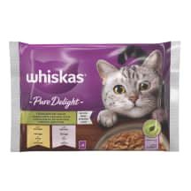 Kačių ėdalas WHISKAS MIXED CASSEROLE, 4 x 85 g