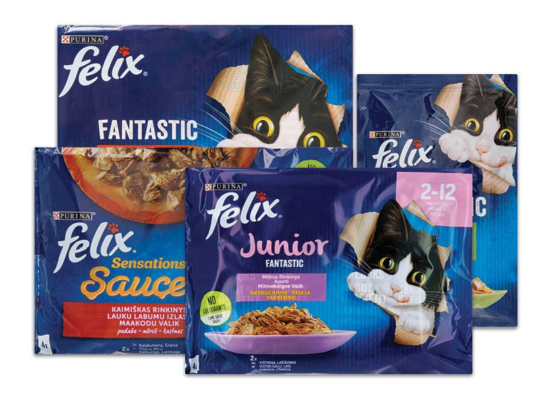Kačių ėdalui FELIX