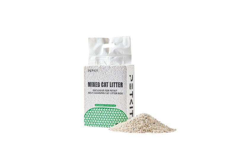 Kačių kraikas Petkit Mixed, bentonitas, 3 pakuotės