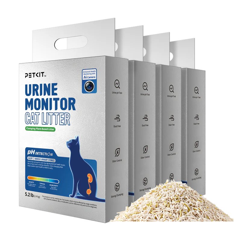 Kačių kraikas Petkit Urine Monitor, silikagelinis, 2.4 kg