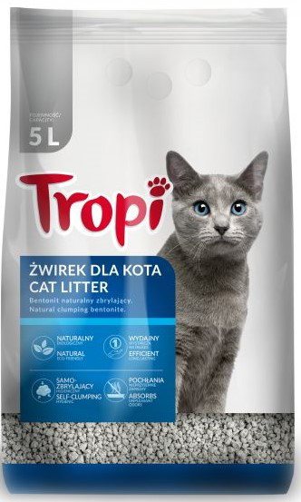Kačių kraikas TROPI, 5 l
