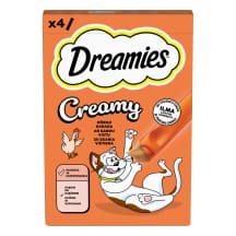 Kačių skan. DREAMIES CR., su višt., 4 x 10 g