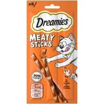 Kačių skan. DREAMIES STICKS, su višt., 6 x 5 g