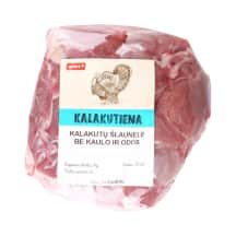 Kalakutų šlaunelė be kaulo ir odos