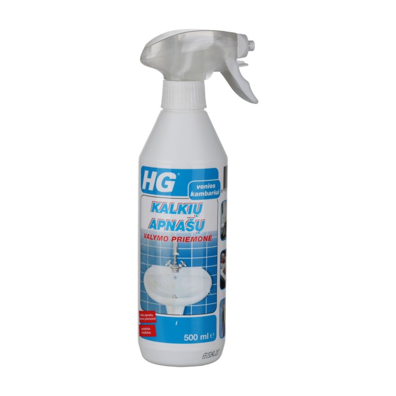 Kalkių apnašų šalinimo valiklis HG, 500 ml