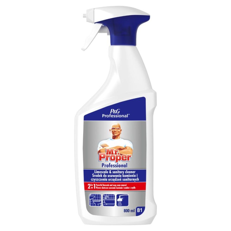 Kalkių ir muilo nuosėdų valiklis Mr.PROPER Professional, 800 ml