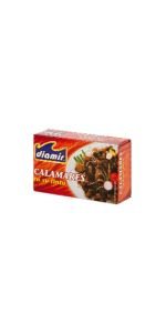 Kalmarų gabaliukai savo rašale. DIAMIR® CALAMARES TROZOS EN SU TINTA. ., 110 g
