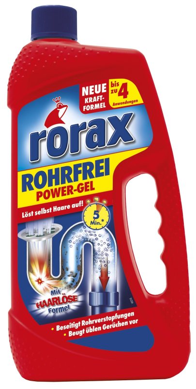 Kanalizacijos vamzdžių valiklis RORAX, 1 l