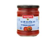 KARALIŠKAS DAUMANTŲ pomidorų padažas su pomidorų gabaliukais, 500 g