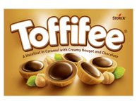 Karameliniai saldainiai TOFFIFEE su lazdynų riešutų kremu, 200 g