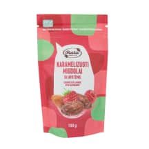 Karameliz. migdolai su avietėmis RŪTA, 100 g
