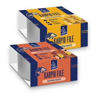 Karpio filė padaže ZIGMAS (2 rūšių), 180 g