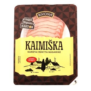 Karštai rūkyta KAIMIŠKA nugarinė, 120 g