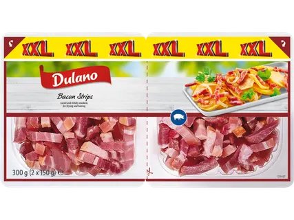 Karštai rūkyta kiaulienos šoninė, 2 x 150 g