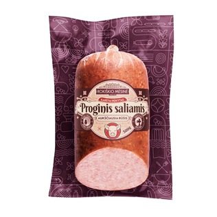 Karštai rūkytas PROGINIS saliamis, 500 g
