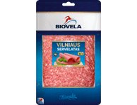 Karštai rūkytas VILNIAUS servelatas, a. r., 100 g