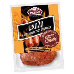Karštai rūkytos LAUŽO dešrelės, 520 g
