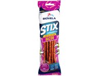 Karštai rūkytos lazdelės STIX KABANOSSI BACON, a. r., 100 g