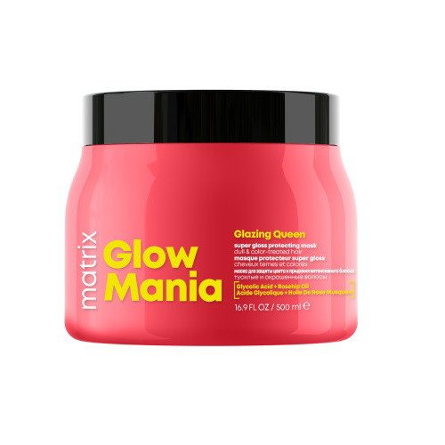Kaukė dažytiems plaukams Matrix Glow Mania, 500 ml