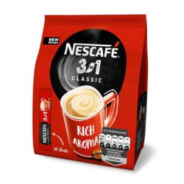 Kavos gėrimas NESCAFE, 3in1, CLASSIC, 165 g, 10 x 16.5 g