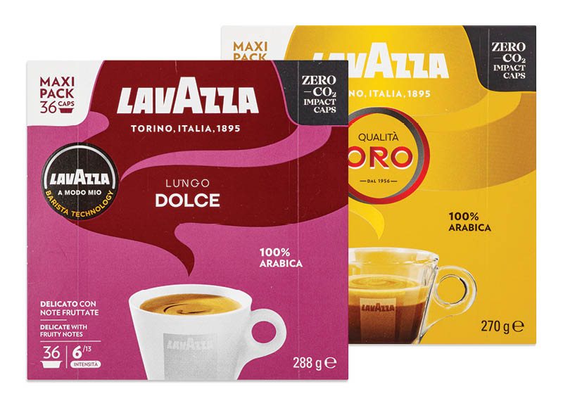 Kavos kapsulės LAVAZZA A MODO MIO, 36 vnt