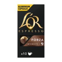Kavos kapsulės LOR FORZA, 52 g, 10 vnt