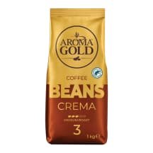 Kavos pupelės AROMA GOLD CREMA, 1 kg