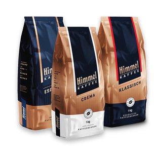 Kavos pupelės HIMMEL (3 rūšių), 1 kg