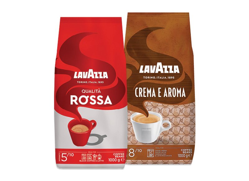 Kavos pupelės LAVAZZA CREMA E AROMA, QUALITA ORO, 1 kg