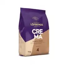 Kavos pupelės LOFBERGS CREMA, 1 kg