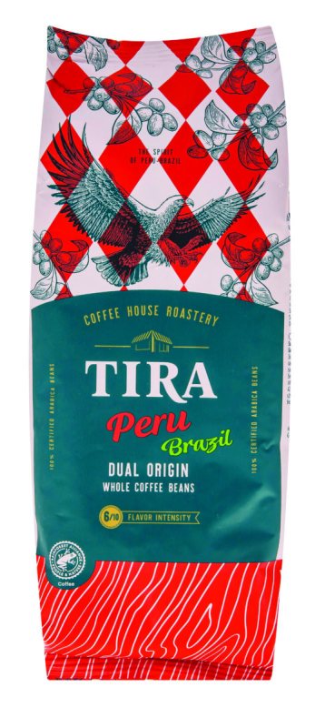 Kavos pupelės TIRA PERU-BRAZIL, 500 g