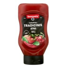 Kečupas DAUMANTŲ TRADICINIS AŠTRUS, 480 g