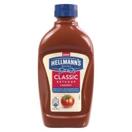 Kečupas HELLMANNS, švelnus, 477 g