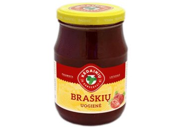 KĖDAINIŲ KONSERVŲ FABRIKO braškių uogienė, 430 g